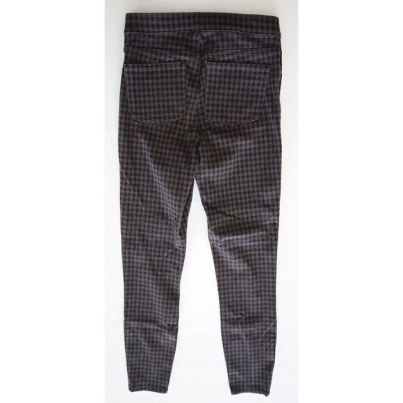Spanx 20018R Women's Sz S Gray Houndstooth Jean-ish Ankle Legging Jeggings - Picture 3 of 10